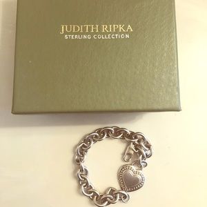 Judith Ripka heart link brac